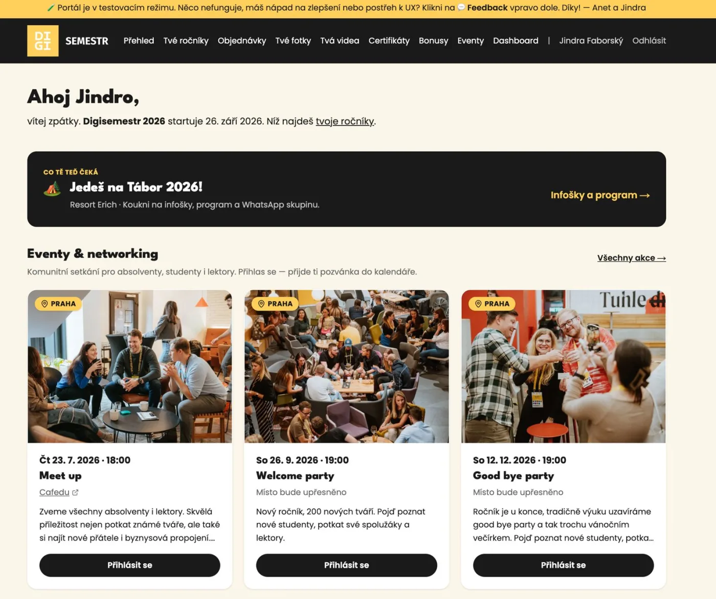Digisemestr Information System: CRM, Applications, and Alumni Portal