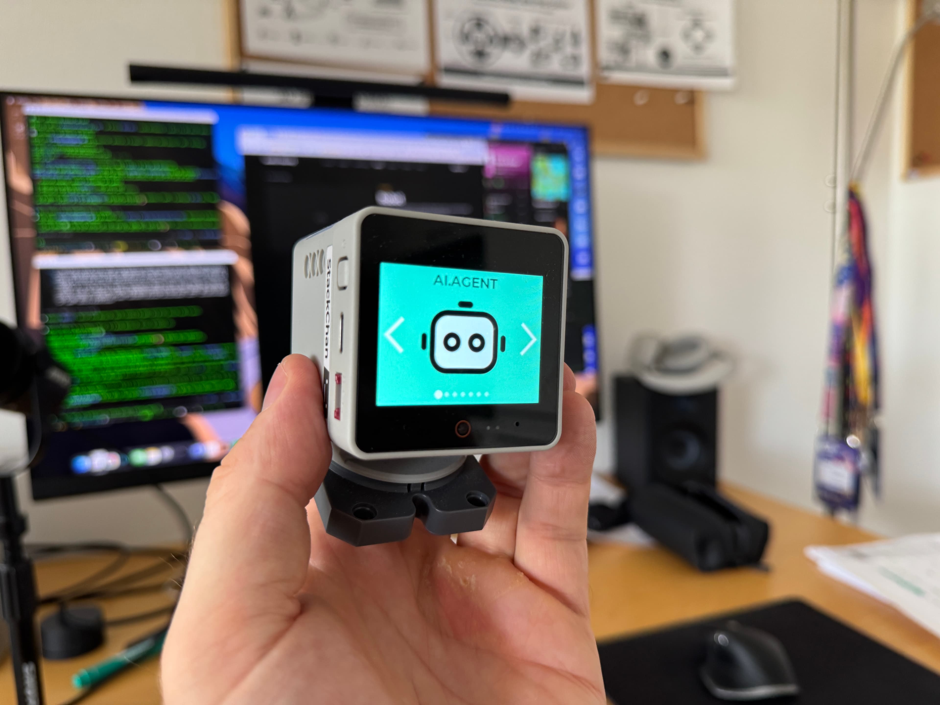 Custom Firmware for the StackChan ESP32 Robot