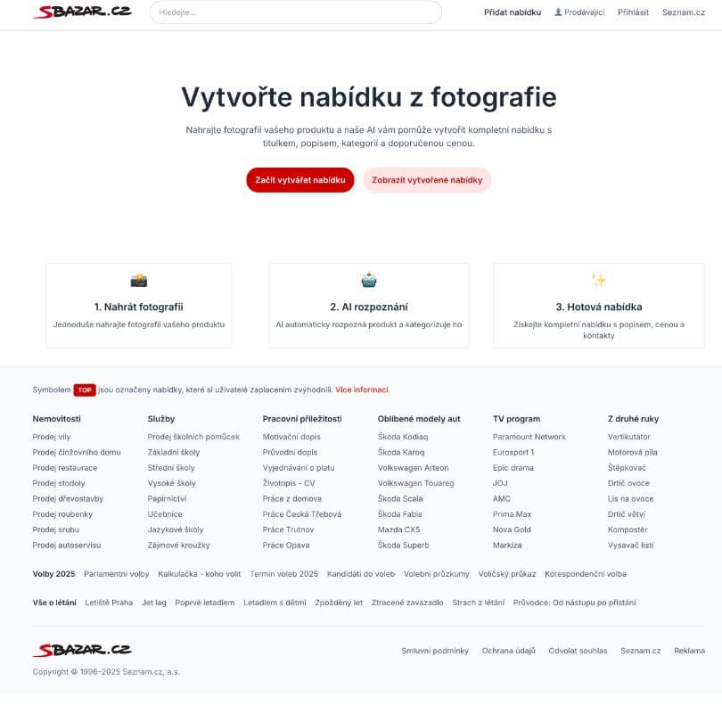 Prototype for Seznam.cz